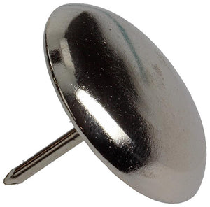 Mack 1047787 - stoelglijder nagel metaal chroom ø 30 mm 4 st pcs | 6 stuks