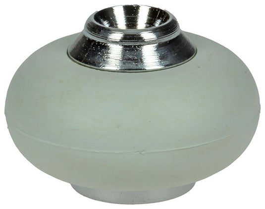 Mack 1047646 - deurstop met rubber verchroomd ø 30 mm 1 st pc | 6 stuks