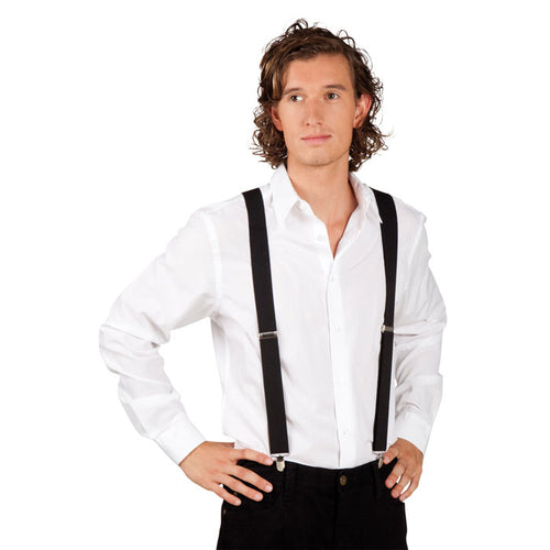 Boland bretels zwart