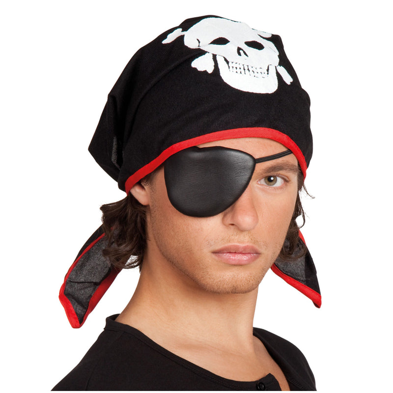 Load image into Gallery viewer, Boland piraat bandana met ooglap
