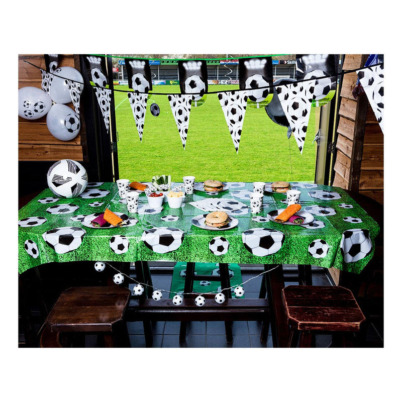 Load image into Gallery viewer, Vlaggenlijn Voetbal Puntvlaggen, 6mtr.
