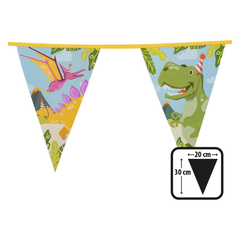 Load image into Gallery viewer, Boland vlaggenlijn dino party, 6mtr.

