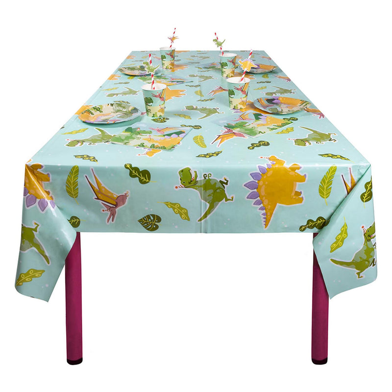 Load image into Gallery viewer, Boland tafelkleed dino party, 130x180cm
