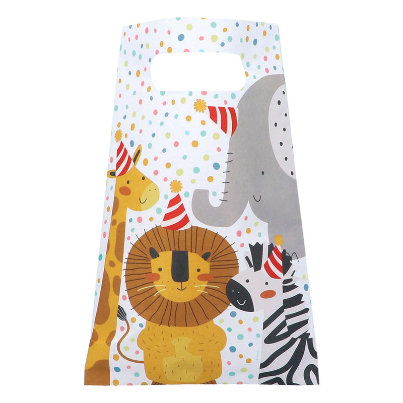 Load image into Gallery viewer, Boland papieren feestzakjes safari, 10st.
