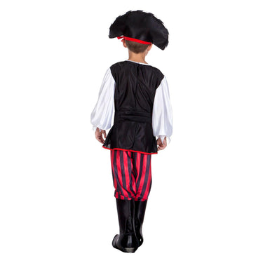 Boland kinderkostuum piraat tom, 4-6 jaar