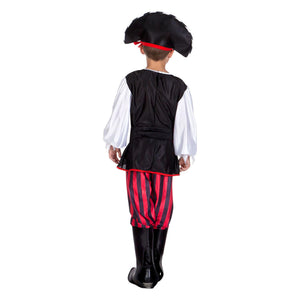 Boland kinderkostuum piraat tom, 7-9 jaar