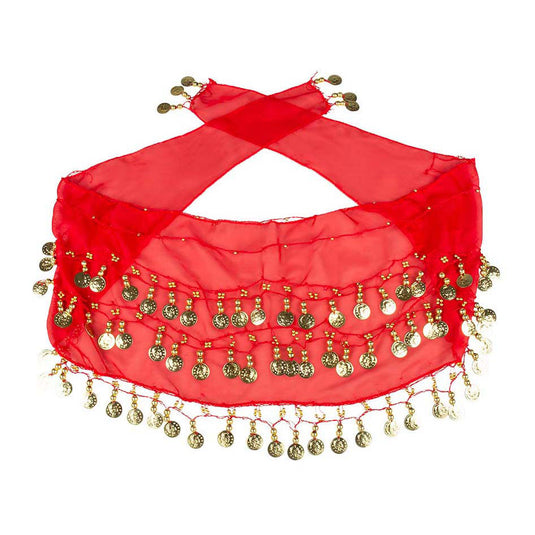 Boland belly dance set rood, 3dlg.