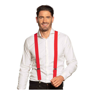 Boland bretels basic rood