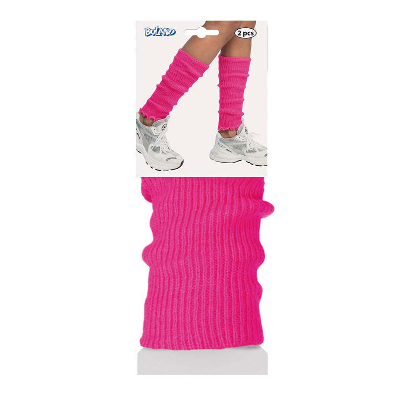 Load image into Gallery viewer, Boland beenwarmers basic neon roze
