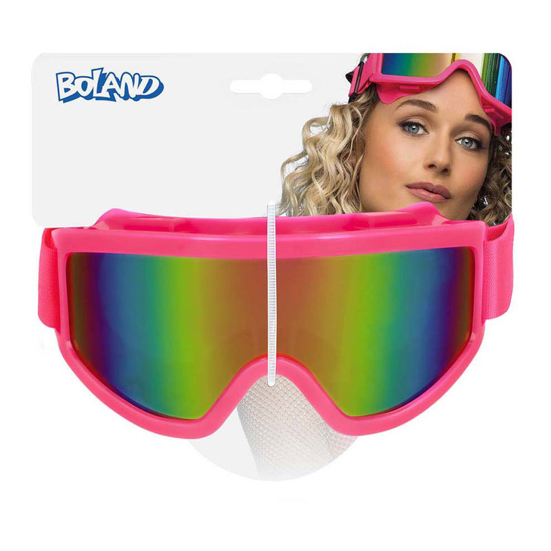 Load image into Gallery viewer, Boland party skibril neon roze
