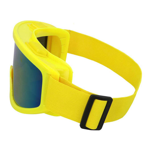 Boland party skibril neon geel