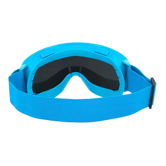 Boland party skibril neon blauw