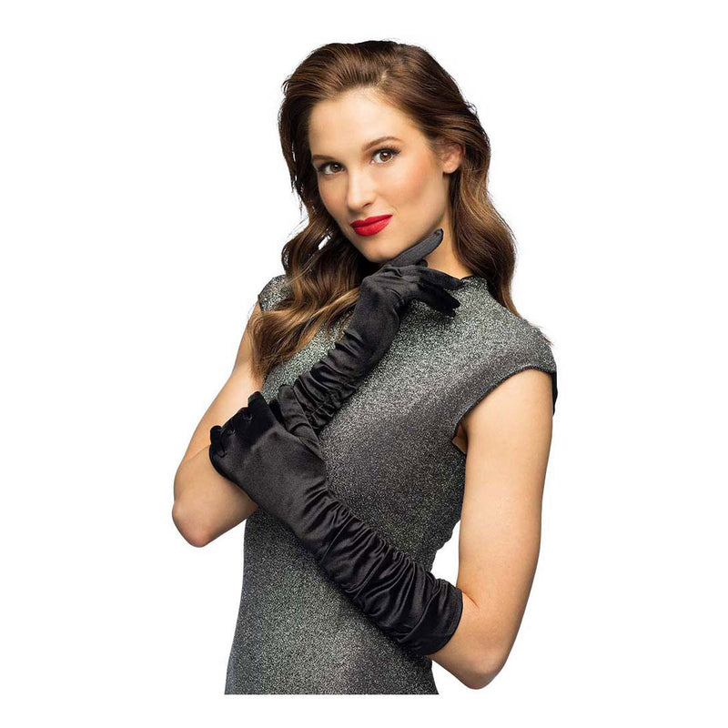 Load image into Gallery viewer, Boland handschoenen elleboog hollywood zwart
