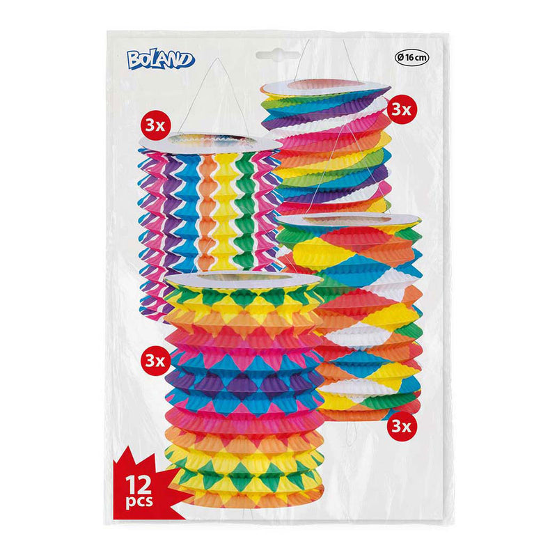 Load image into Gallery viewer, Boland papieren treklampionnen 16cm, 12st.
