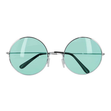 Boland partybril hippie xl groen