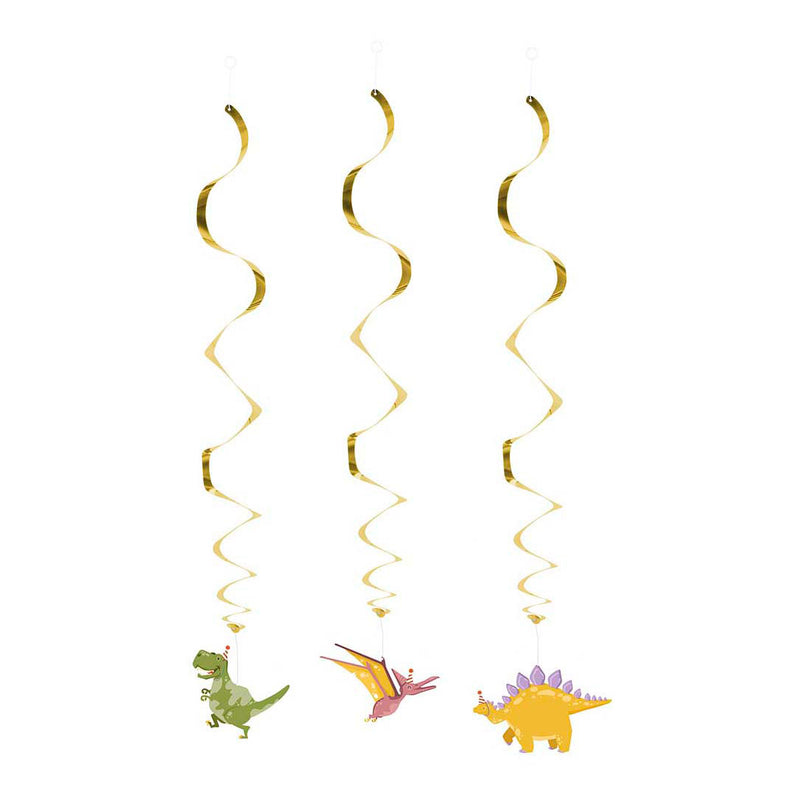 Load image into Gallery viewer, Boland decoratie slingers dino, 3dlg.
