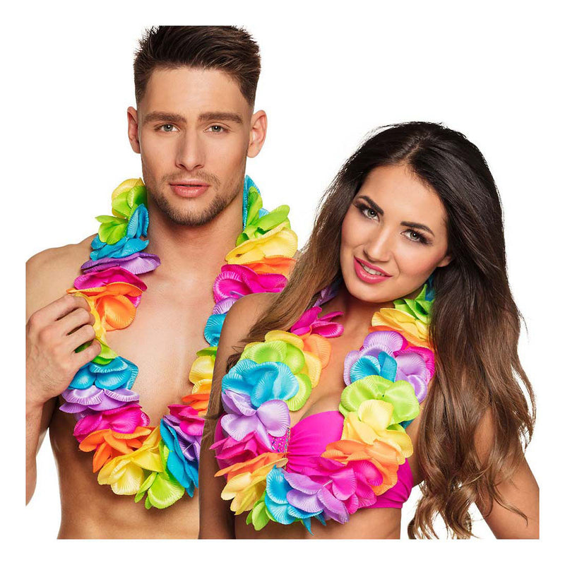 Load image into Gallery viewer, Boland hawaikrans regenboog deluxe xl
