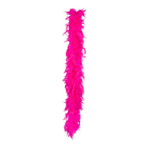 Boland boa fuchsia roze 180cm