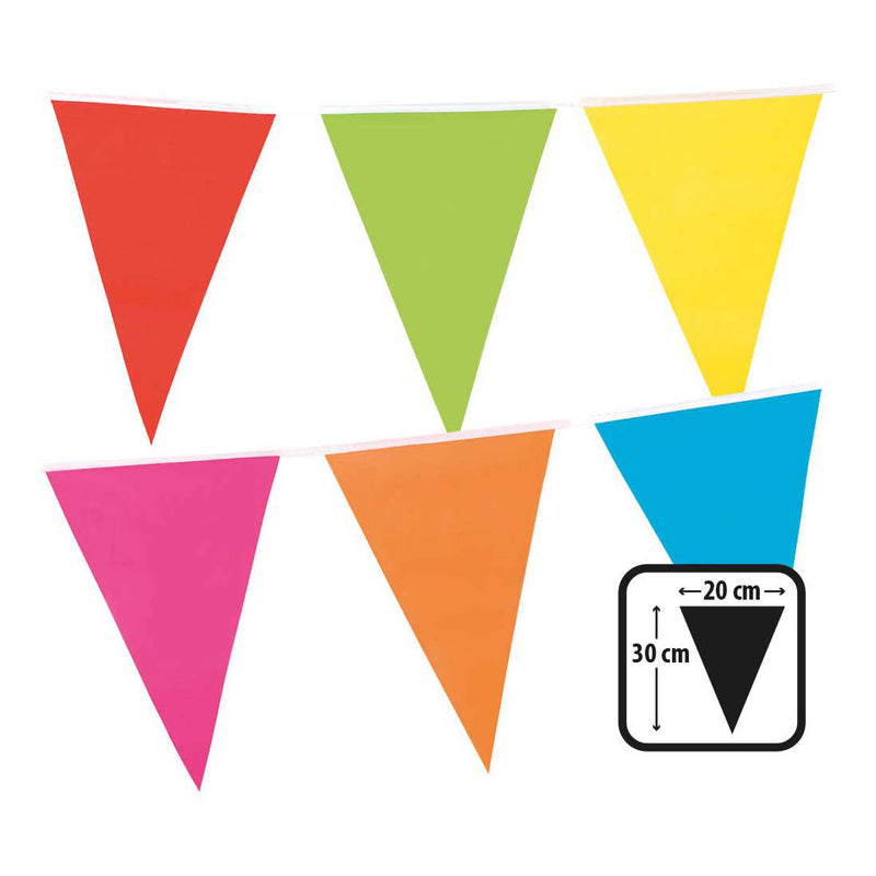 Load image into Gallery viewer, Boland kleurrijke vlaggenlijn 10m
