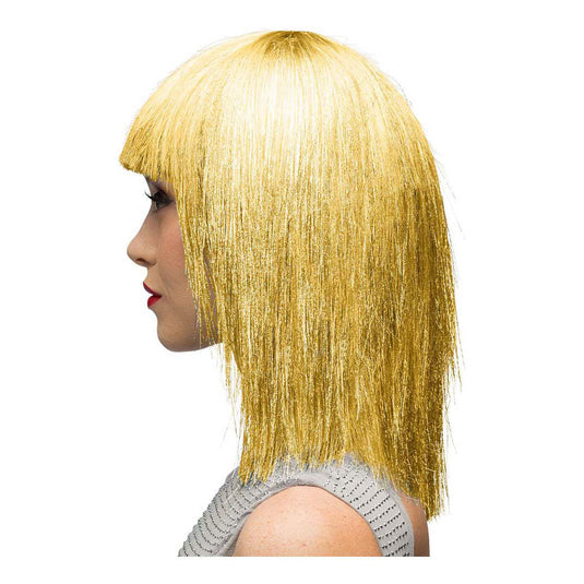 Boland pruik crazy goud