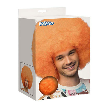 Boland pruik sugar neon oranje