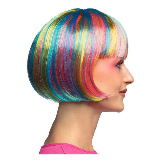 Boland gekleurde pruik pebbles