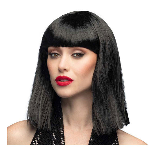 Boland pruik dance zwart