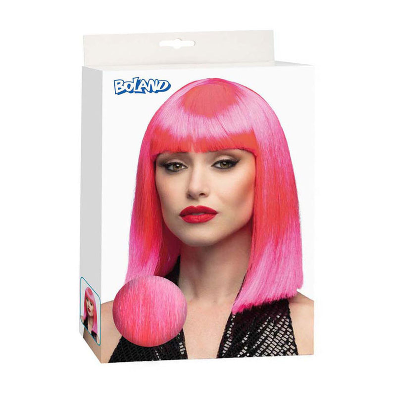 Load image into Gallery viewer, Boland pruik dance neon roze

