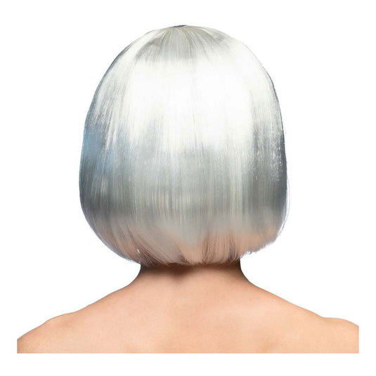 Boland pruik cabaret wit