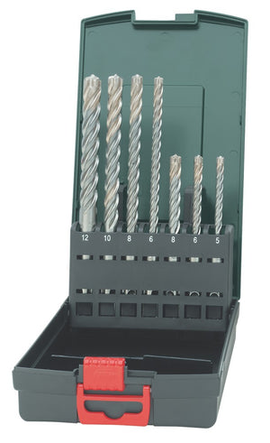 Metabo accessoires sds-plus p4p borenset (7 dlg.) - 626245000