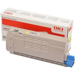 Tonercartridge oki c712 geel