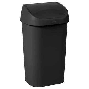 Curver mistral swing afvalbak 50l zwart 38,8x30,3x69cm (kleur bak kan iets afwijken)