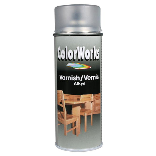 Motip 1052001 - synthetisch vernis zijdeglans spuitbus 400 ml | 1 stuks