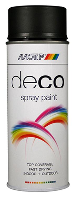 Motip 1051832 - sp. mat ral 9005 diep zwart spuitbus 400 ml | 1 stuks