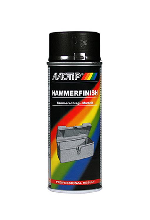 Motip spuitlak 400 ml hamerslag antraciet