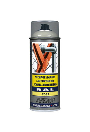 Motip 1051636 - ind. ral 7032 kiezel grijs spuitbus 400 ml | 1 stuks