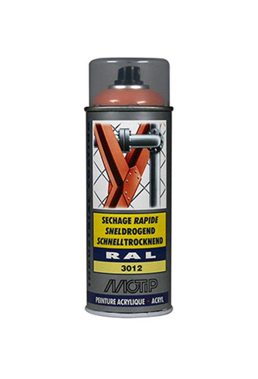 Motip 1051674 - ind. ral 3012 beige-rood spuitbus 400 ml | 1 stuks