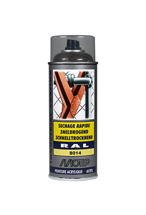 Motip 1051637 - 07033 industrial ral 8014 sepia bruin 400 ml | 1 stuks