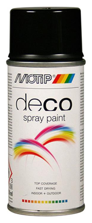 Motip 1051835 - sp. hg ral 9005 spuitbus 150ml | 1 stuks