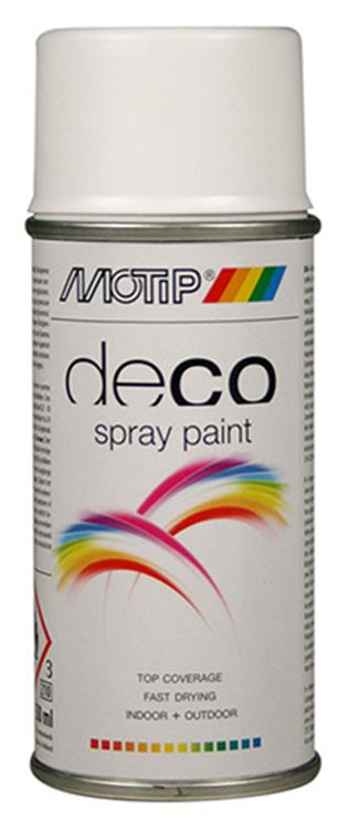 Motip 1051844 - sp. zijdeglans ral 9010 spuitbus 150 ml | 1 stuks