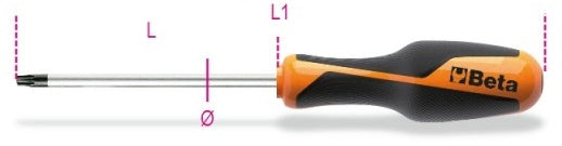 Beta 1267tx torx screwdriver t5