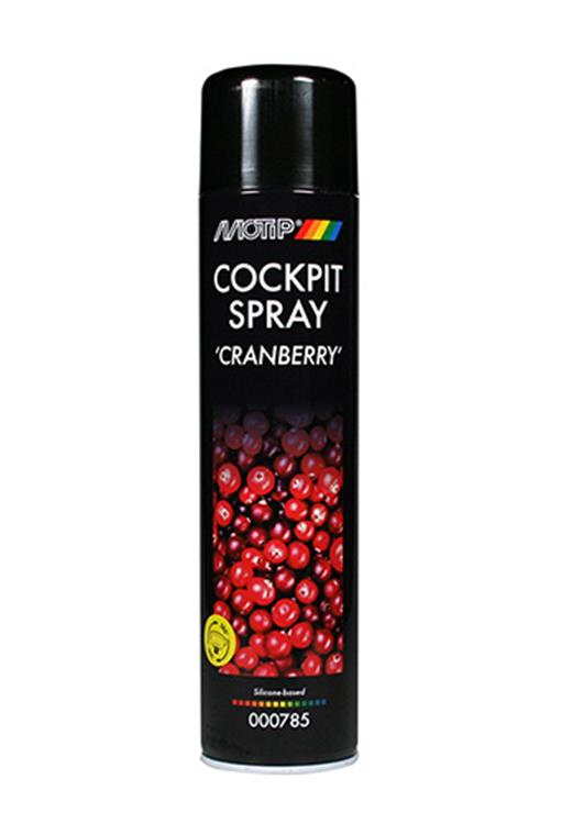 Motip 1051516 - cockpitspray cranberry spuitbus 600 ml | 1 stuks