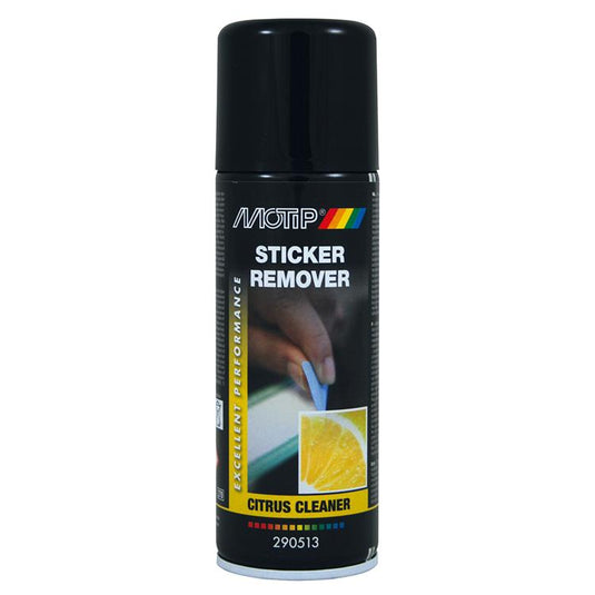 Motip sticker verwijderaar, bus 200 ml.
