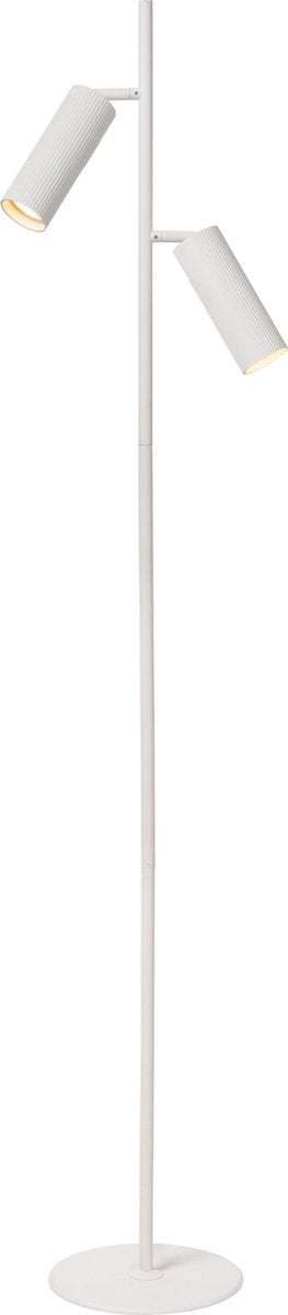 Lucide clubs - vloerlamp - 2xgu10 (mr16) - wit