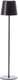 Brilliant kaami - buiten vloerlamp - led 4w - ø 18 cm - 350 lm - 3000k - 3-steps dimbaar - usb oplaadbaar - geheugenfunctie - ip44 - zwart