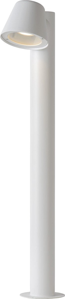 Lucide dingo-led - sokkellamp - led dimbaar - gu10 - 1x5w 3000k - ip44 - wit