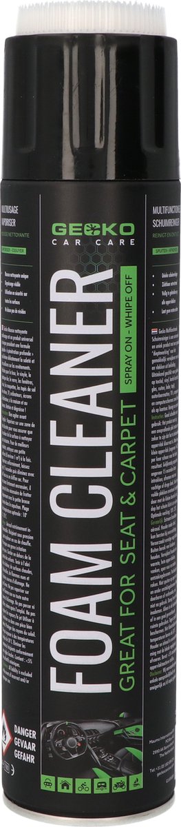 Gecko car care schuimreiniger foam cleaner