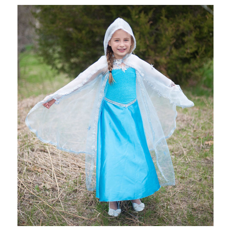 Load image into Gallery viewer, Great pretenders prinsessen cape lichtblauw, 3-4 jaar

