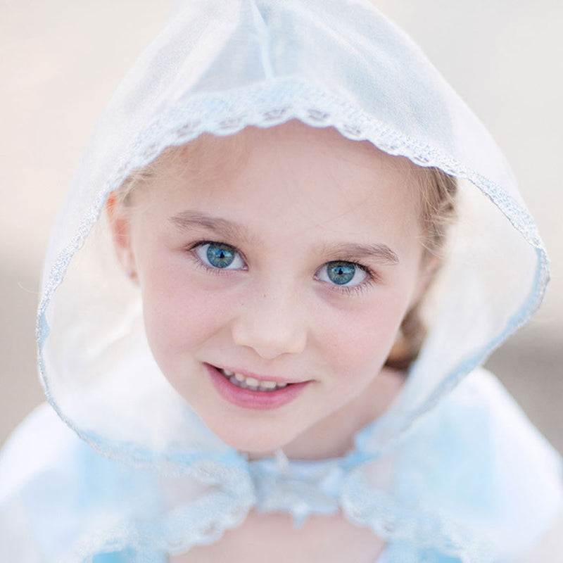 Load image into Gallery viewer, Great pretenders prinsessen cape lichtblauw, 3-4 jaar

