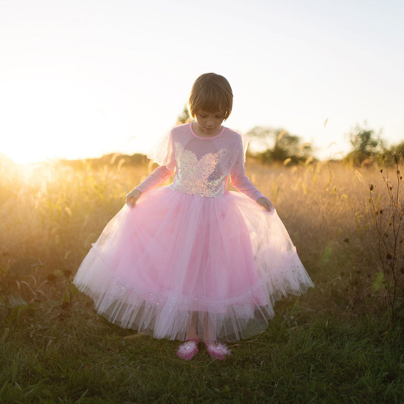 Load image into Gallery viewer, Great pretenders verkleedjurk prinses roze elegant, 7-8 jaar
